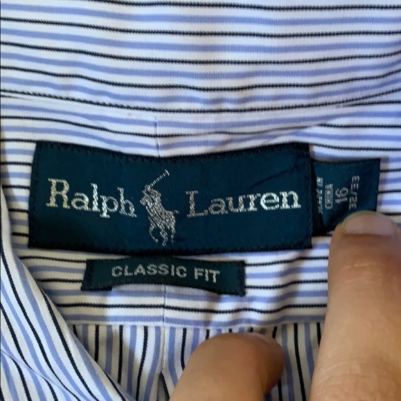 Classic fit Ralph Lauren men’s dress shirt - Picture 4 of 4